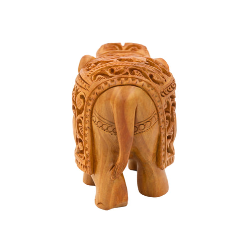Natriel Wooden Elephant Statue