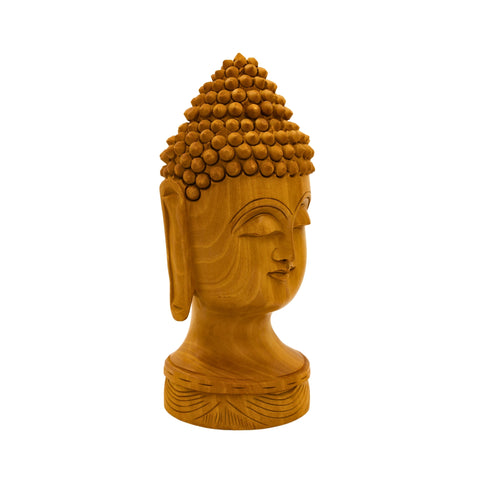 Natriel Wooden Idol of Lord Buddha