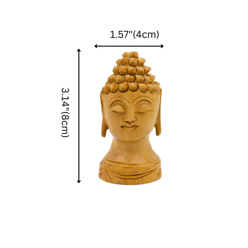 Natriel Wooden Idol of Lord Buddha