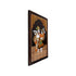 Natriel Wooden Mysore Inlay Painting of Radha and Krishna Dancing Pose