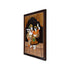 Natriel Wooden Mysore Inlay Painting of Radha and Krishna Dancing Pose