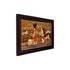Natriel Wooden Mysore Inlay Painting of Rural Couple