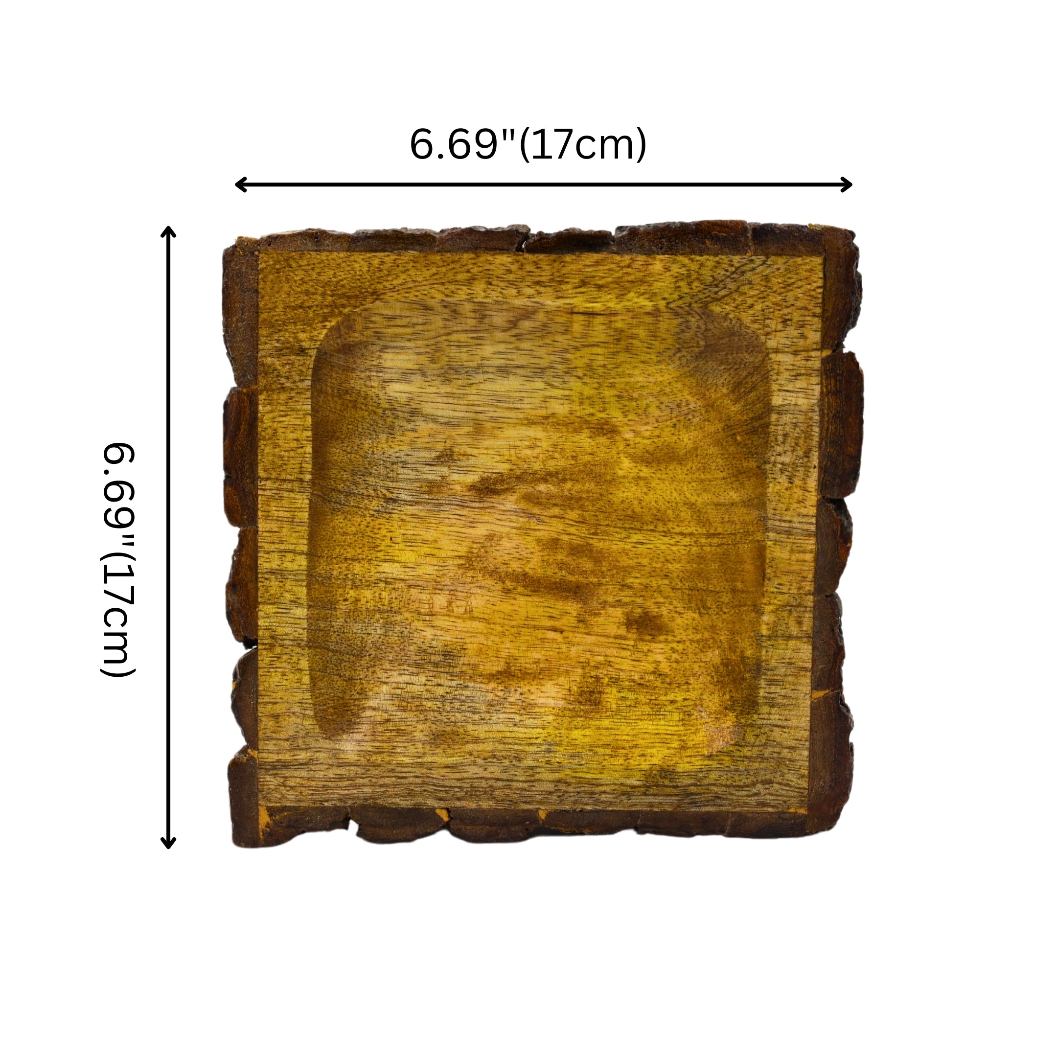 Natriel Wooden  Squre Tray