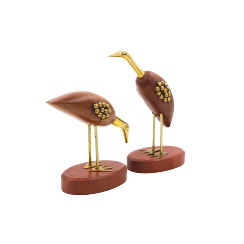 Natriel Wooden Swan Set