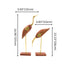 Natriel Wooden Swan Set