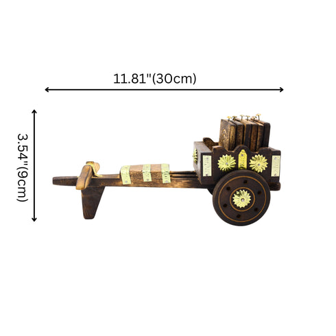 Natriel Wooden Tea Coasters Set