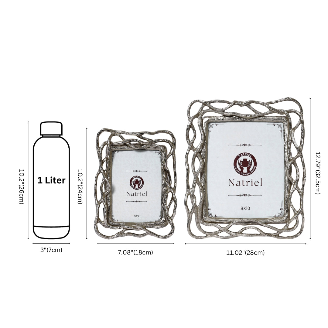 Nature Embrace photo frame (Set of 2)