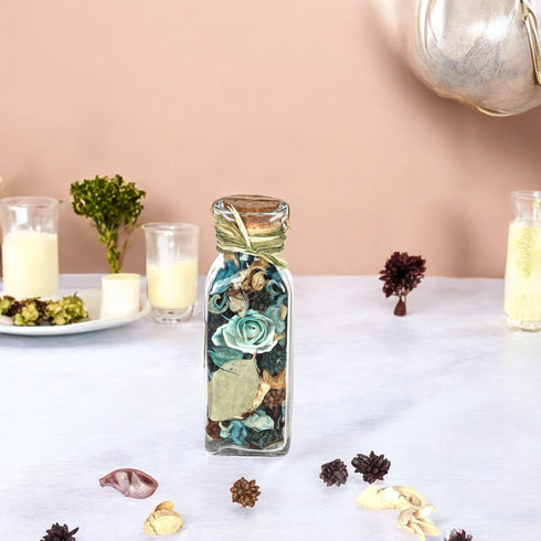 Ocean Blue Fragrance Potpourri Jar for Home Décor