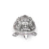 Ornate Silver-dplated Vastu Tortoise