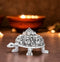 Ornate Silver-plated Vastu Tortoise (Medium)