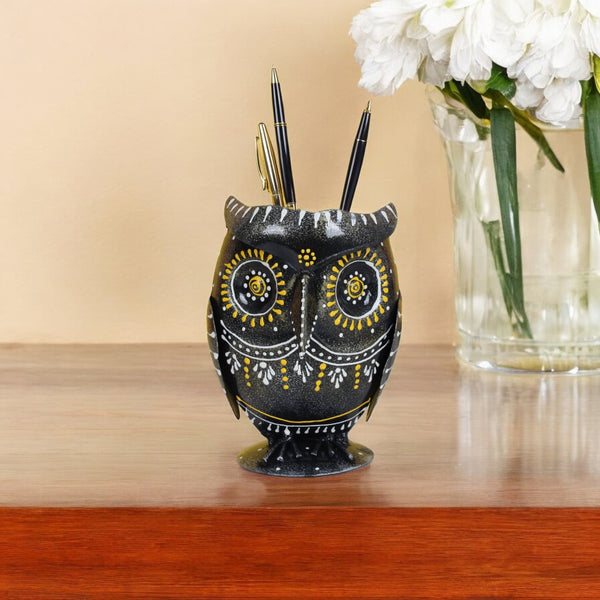 Owl Design Pen Stand