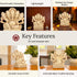 Panchmukhi Cultured Marble Ganesha