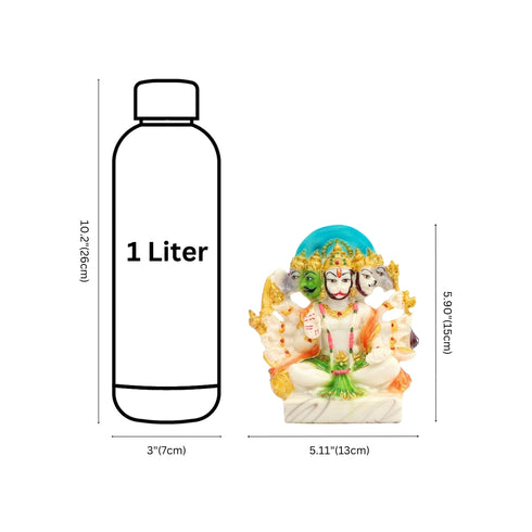 Panchmukhi Hanuman Idol – Spiritual Décor Item