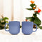 Pastel Blue Ceramic cup set (Set of 2)