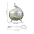 Pastel Green Peacock Serveware Bowl with Spoon/Sugar Pot