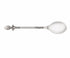 Pearl White Decorative Peacock Serving Bowl with Matching Spoon