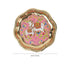 Pichwai Inspired Cow Motif Brass Plate