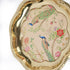 Pichwai Inspired Royal Peacock Motif Brass Plate