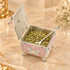 Pink Butterfly German Silver Sugar Pot & Decorative Box