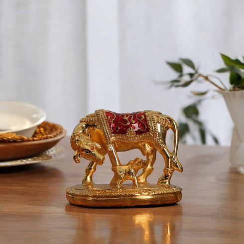 Natriel Kamdhenu Cow Statue