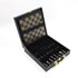 Premium Brass Chess Set in Leather Briefcase