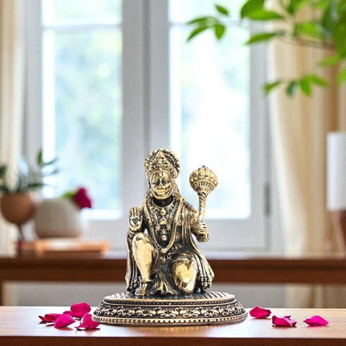 Pure Brass Hanuman idol