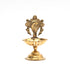 Pure Brass Shankh Chakra Diya – Pooja Essential