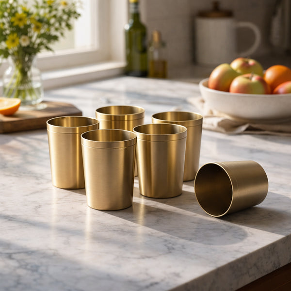 Pure Kansa Water Glass (Set of 6)