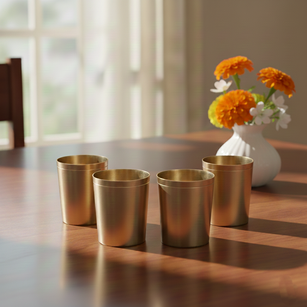 Pure Kansa Water Glass – Traditional Kitchen Utensil