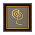 Pyrite Cho Ku Rei Reiki Frame for Healing