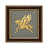 Pyrite Flying Horse Frame for Progress in Career