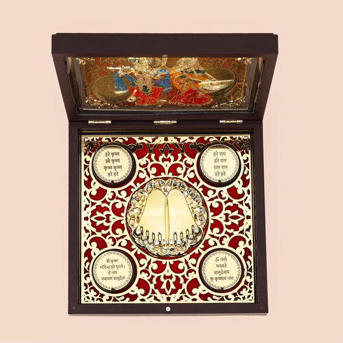 Radha Krishna Premium Pooja Gift Box/Pooja Peti