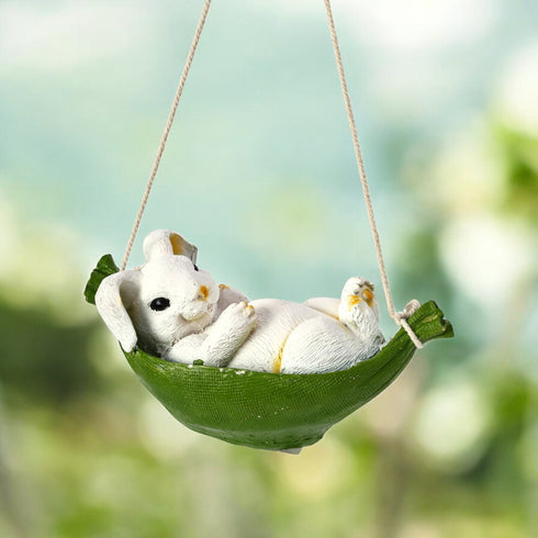 Relaxed Rabbit Hanging for Wall Décor