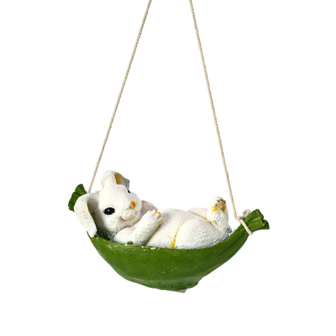 Relaxed Rabbit Hanging for Wall Décor