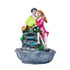 Romantic Couple Fountain for Home Décor—Pink and Green