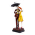 Romantic Couple Under Umbrella for Home Décor