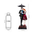 Romantic Couple Under Umbrella for Home Décor