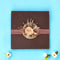 Rose Gold Floral Decorative Ribbon for Gift Wrapping