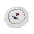 Royal Bloom Lotus Marble Inlay Decorative Plate