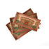 Royal Peacock Palace Wooden Serving Tray Set of 3