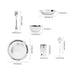 Royal Vintage Silver-Plated Brass Dinner Set