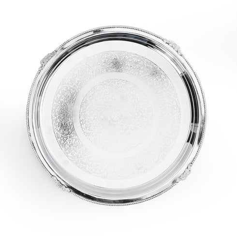 Royal Vintage Silver-Plated Brass Dinner Set