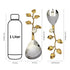Royal bloom Serving spoon set (Set of 2)