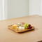 Rustic Square Wooden Serving Platter – Kitchen Essential Item