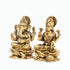 Sacred Brass Lakshmi Ganesha Idols – Spiritual Decor Item