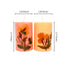 Sandalwood and Cinnamon Orange Scented Eco-friendly Soy Wax Pillar Candles-Set