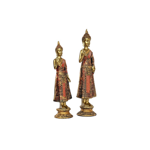 Serene Buddha Pair Home Décor