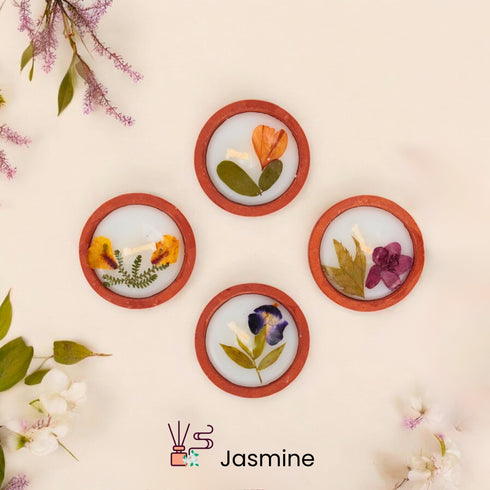 Set of 4 Scented Candle Box