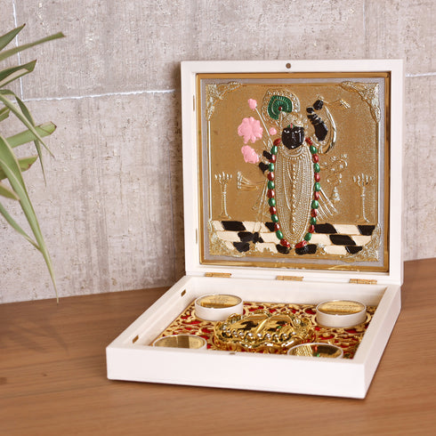Shrinathji Premium Pooja Gift Box/Pooja Peti