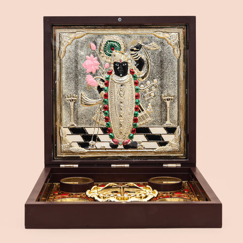 Shrinathji Premium Pooja Gift Box/Pooja Peti